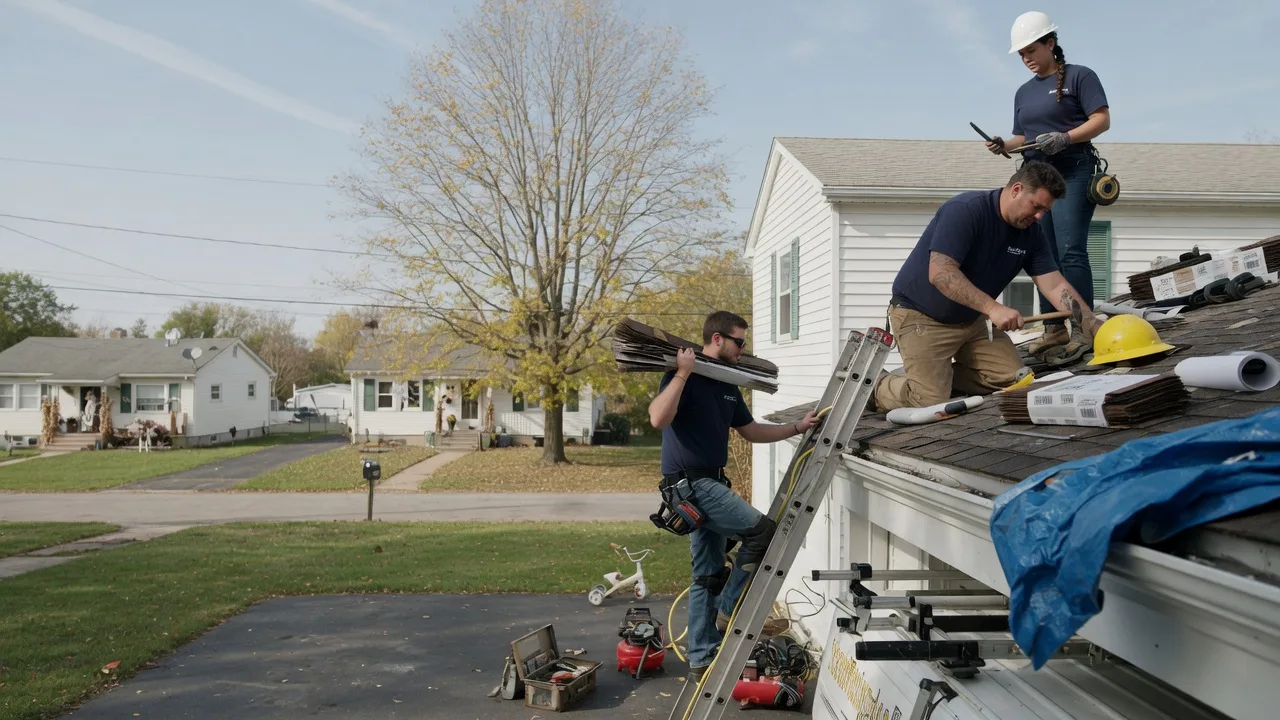Local Roofing Contractors in Montgomery, MI near me